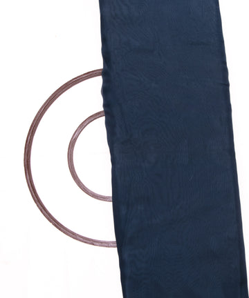 Teal Blue Colour Plain Tissue Organza Fabric